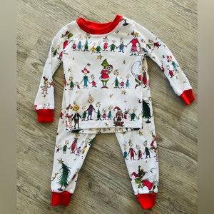 Dr. Suess How the Grinch Stole Christmas pajamas